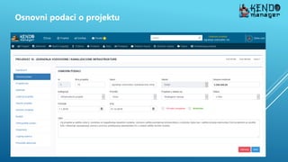 Osnovni podaci o projektu
 