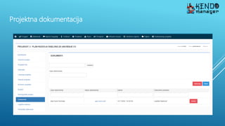 Projektna dokumentacija
 