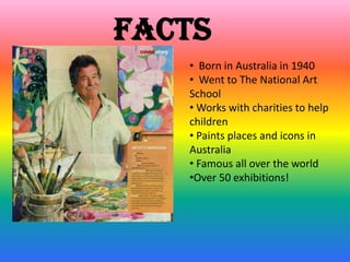 Facts Born in Australia in 1940 