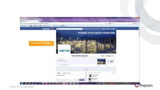 Scroll down the page

©

Polycom, Inc. Tous droits réservés.

8

 