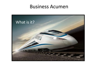 Business Acumen - Ken Flamer