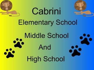 Cabrini Middle School Elementary School And High School 
