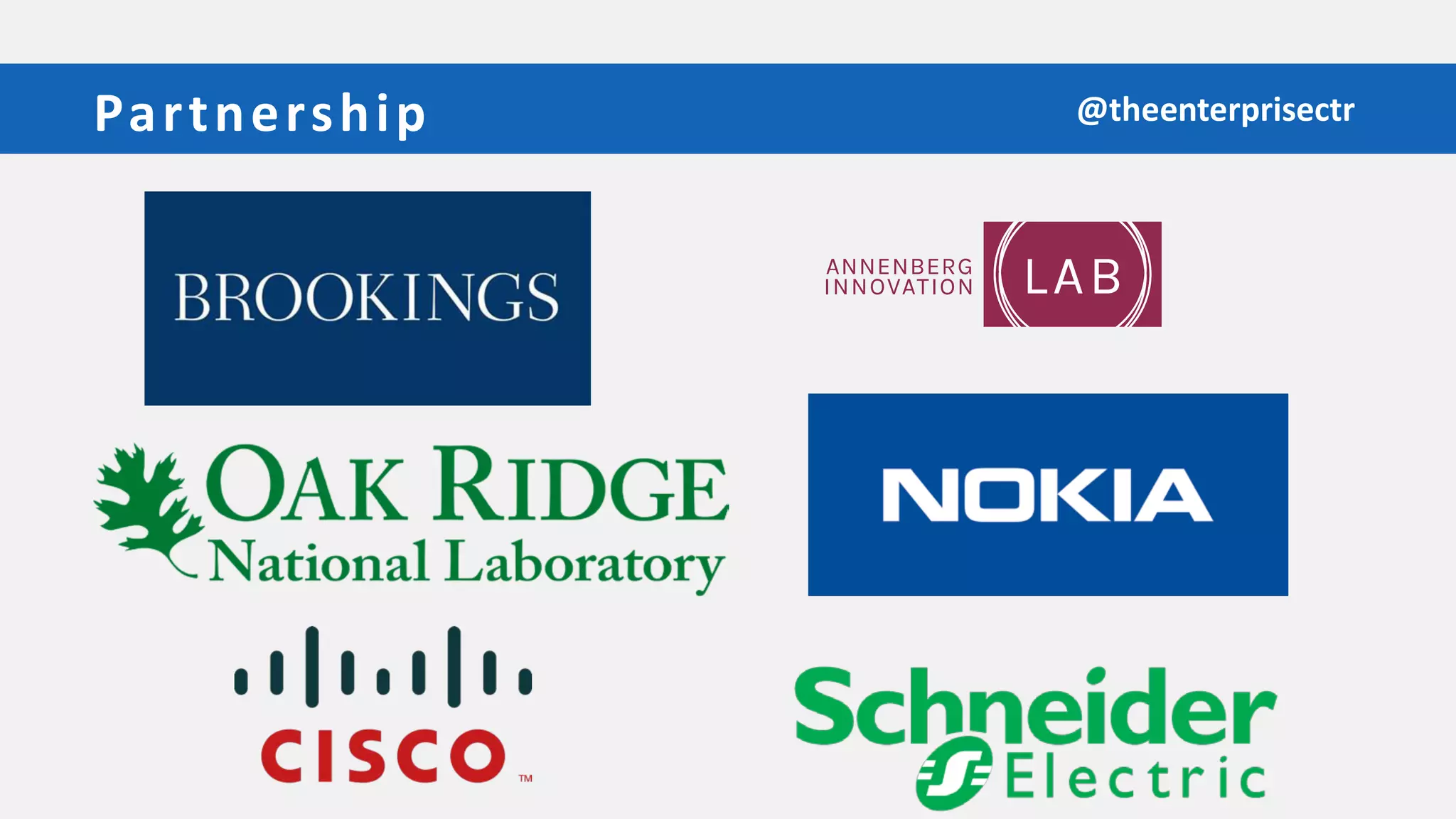 Partnership @theenterprisectr