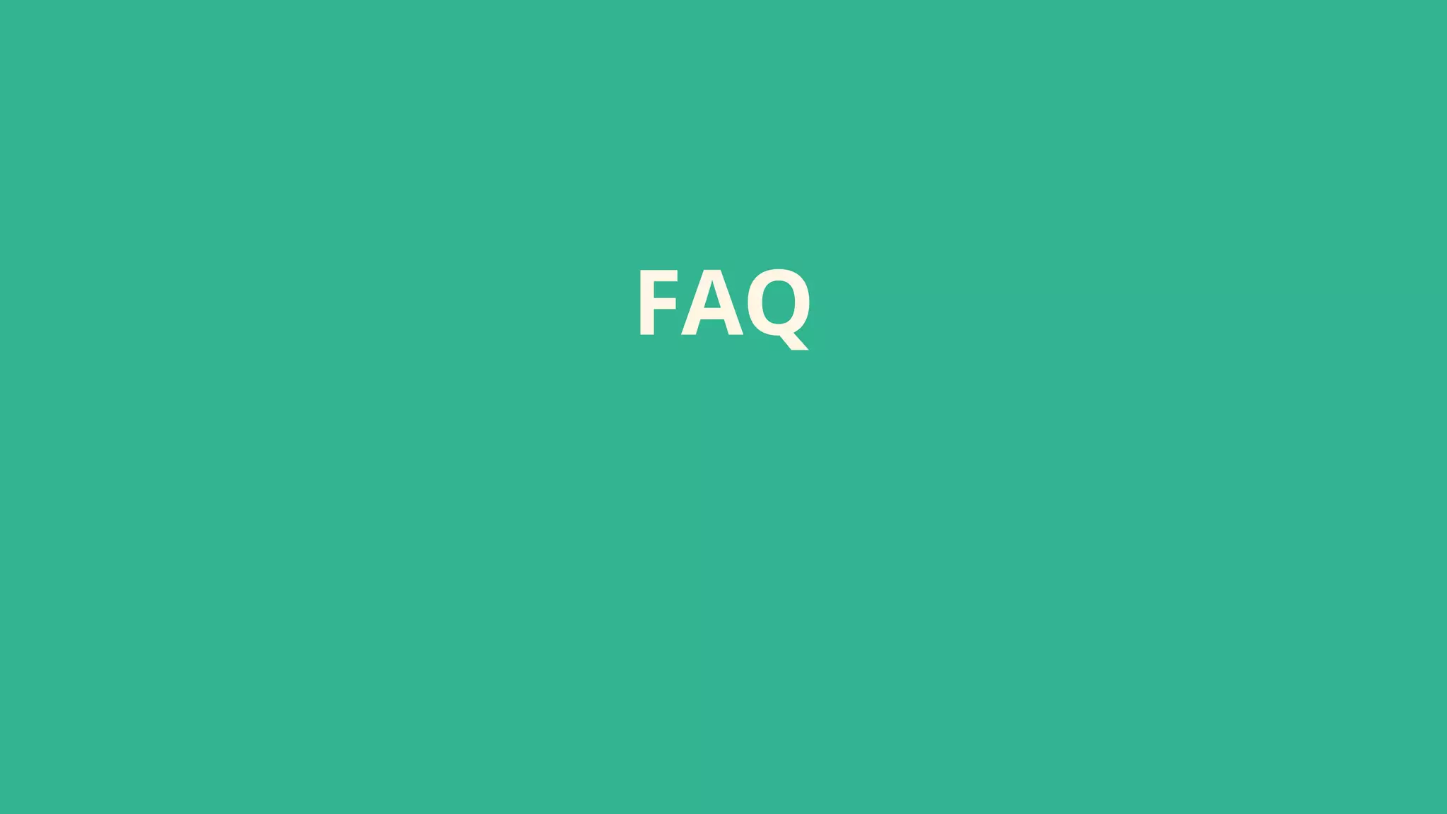 @suzukik	
FAQ
 