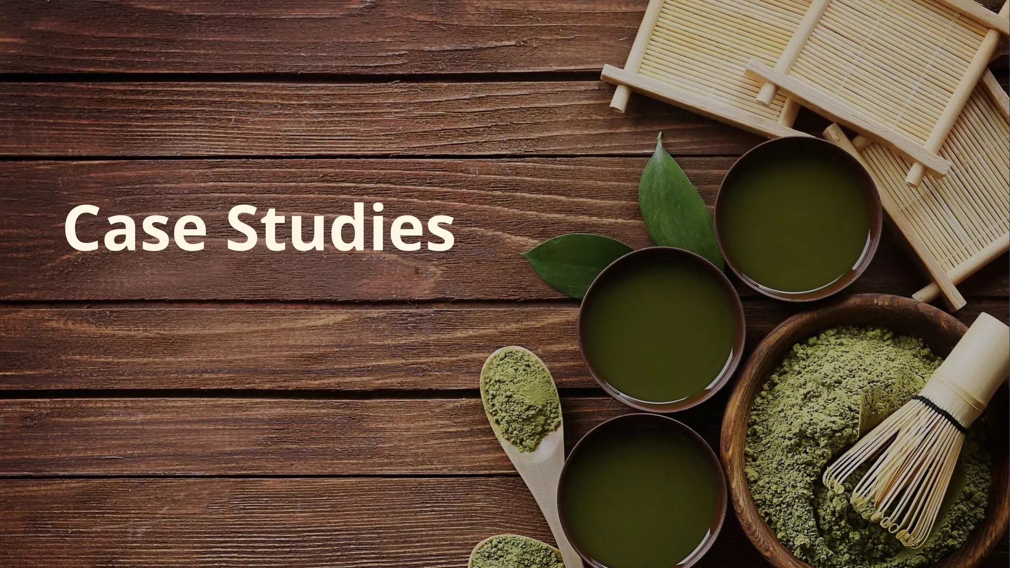 @suzukik	
Case Studies
 