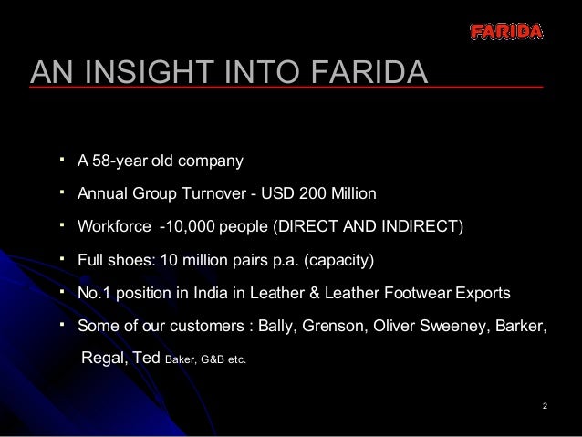 farida classic shoes pvt ltd