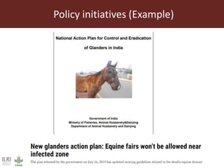 Role and contribution of working equines in India