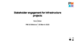 Stakeholder engagement infrastructure projects