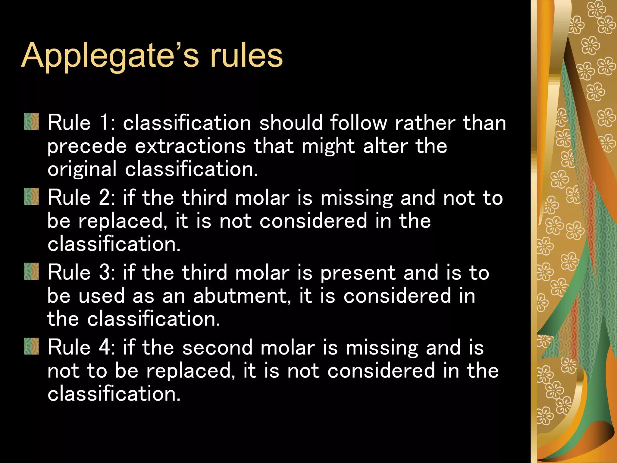 Kennedy classification