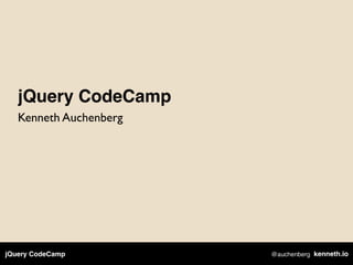 jQuery CodeCamp