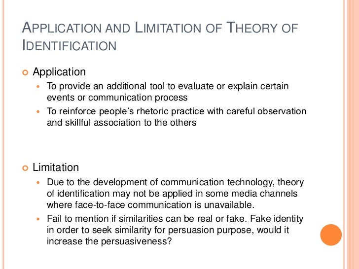 burke and theory of identification