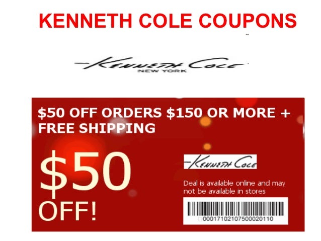 Kenneth cole cyber monday coupon