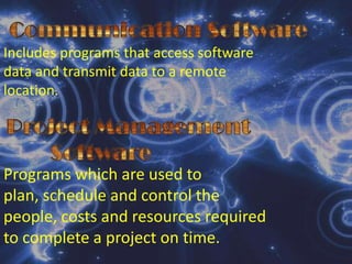 MultiprogrammingOr multi tasking is the execution of two or more programs by one user currently on the same computer with one central processor.