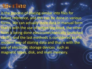 Computer Literacy is having an understanding of what a computer is and how it can be used as a resource. Literacy, which refers to having a knowledge and understanding, needs to be distinguished from competency which refers to having a skill.Computer competency is applying your skill with computers to meet information needs and provide productivity.