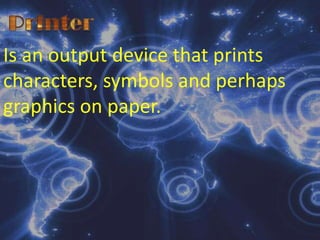 Magnetic DisksIs a metallic platter on which electronic data can be stored. Data files on the disk can be read sequentially or directly. Magnetic disk are manufactured in both floppy and hard disk styles.