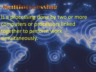 Screen SaverCan prevent monitors display screen   from being etched by an unchanging image by putting moving patterns on the screen.