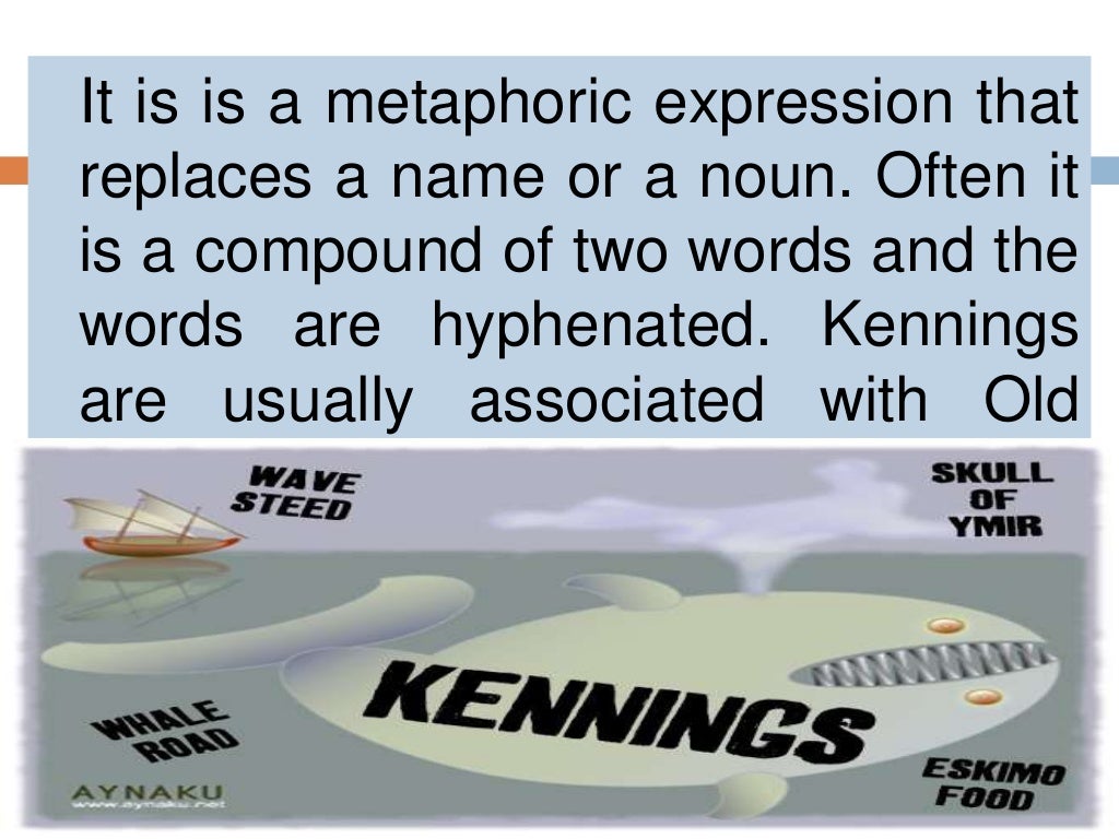 Kennings and Examples