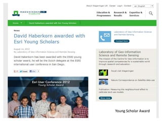 Young Scholar Award

 