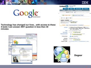Technology has changed our lives…with access to these 4 tools I can answer ANY question in less then 30 minutes Dogear 