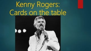 Kenny Rogers:
Cards on the table
 