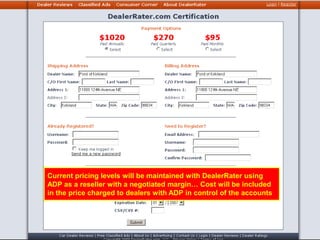 Integrating Online Advertising for the Brand Connecting Tier 3 with OEM to Drive Efficiencies