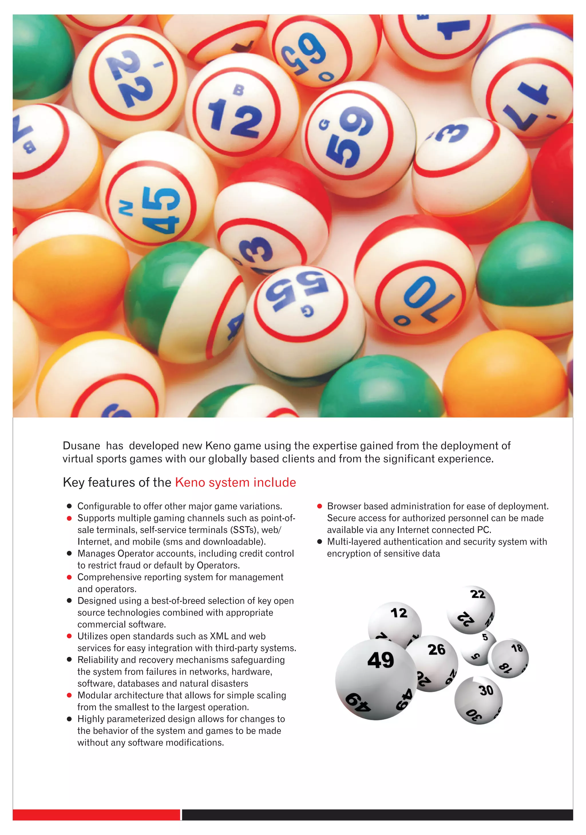 Keno brochure | PDF