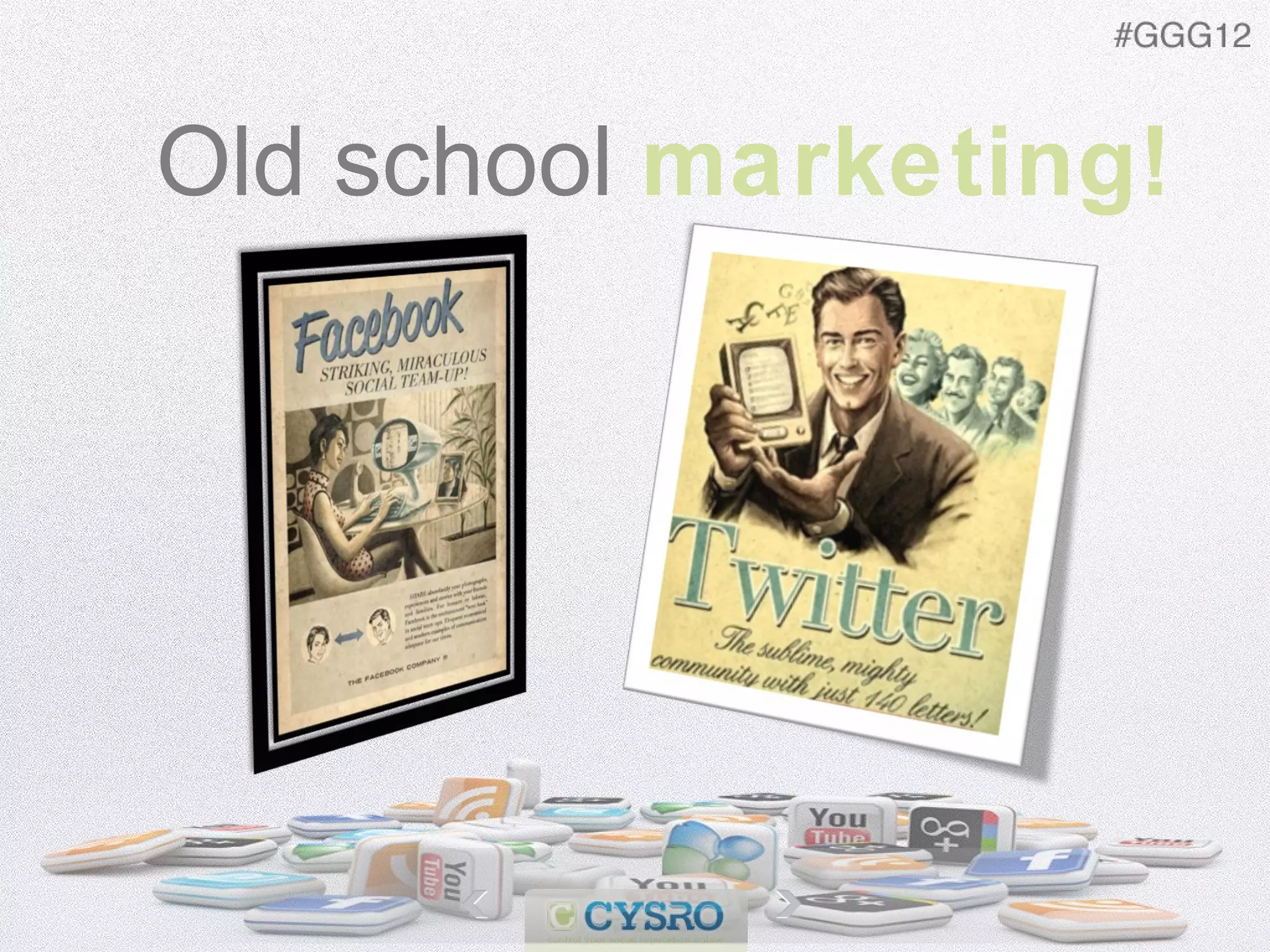 Old school marketing!