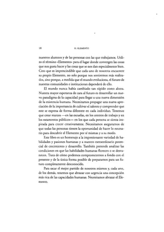 [Ken robinson] El Elemento