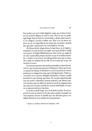 [Ken robinson] El Elemento