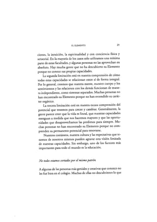 [Ken robinson] El Elemento