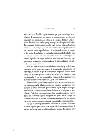 [Ken robinson] El Elemento