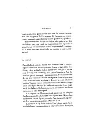 [Ken robinson] El Elemento