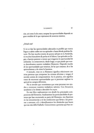 [Ken robinson] El Elemento