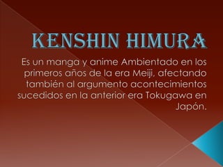 Kenshin himura. horacio german garcia