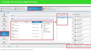 Criação de Anúncios Segmentados
© BEST 2014. Todos os direitos reservados I Documento Confidencial
 