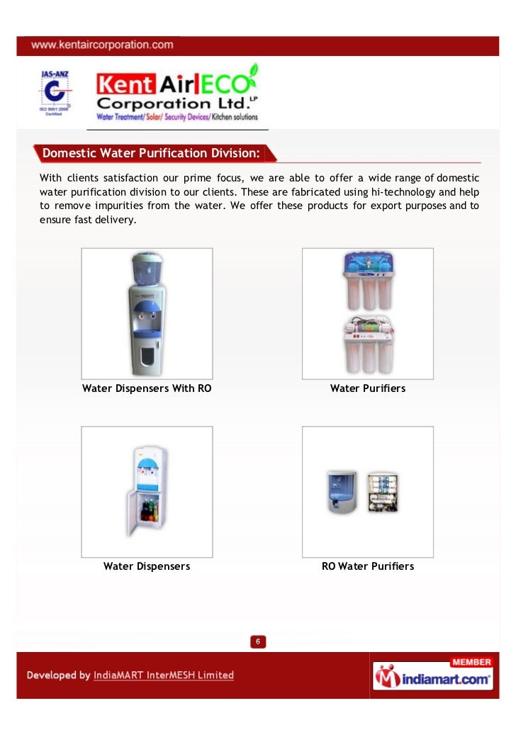 Kent Air Eco Corporation Limited LP, Greater Noida, Water Purifiers And