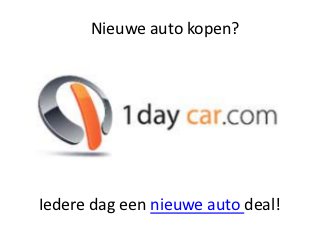 Nieuwe auto kopen?




Iedere dag een nieuwe auto deal!
 