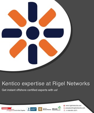 Kentico Expertise at Rigel Networks