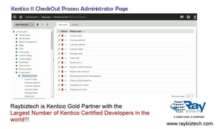 Kentico 11 check out process administrator page