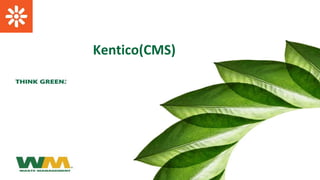 Kentico(CMS)
 