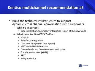 Kentico EMS 7 - Power to the Marketer!
