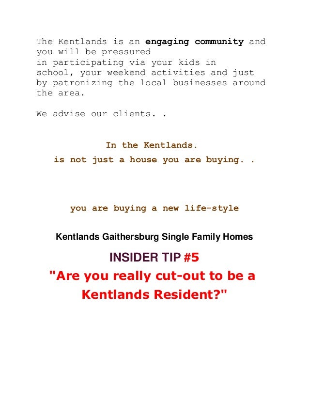 Kentlands gaithersburg homes for sale