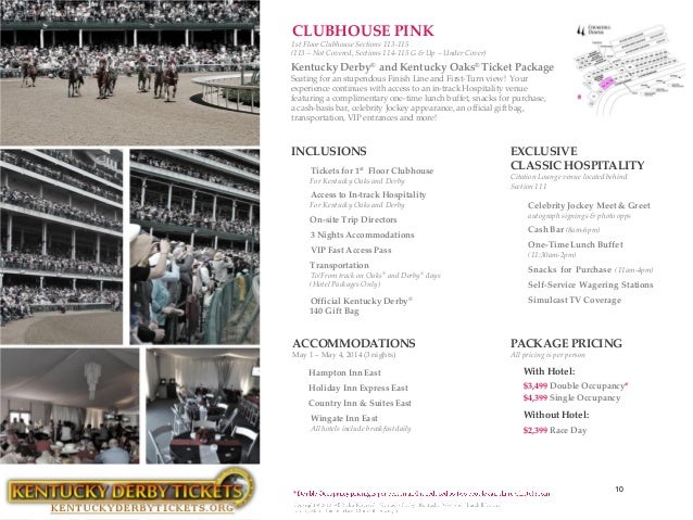Churchill Downs Seating Chart Section 111