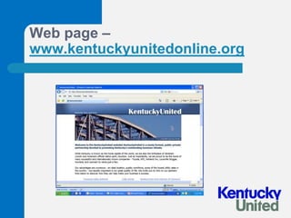Web page – www.kentuckyunitedonline.org