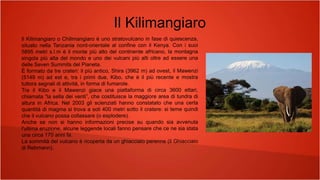 Il Kilimangiaro
 