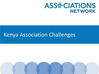 Kenya Association Challenges
 