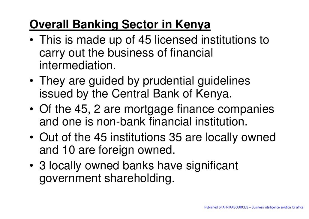 research project topics in banking and finance in kenya