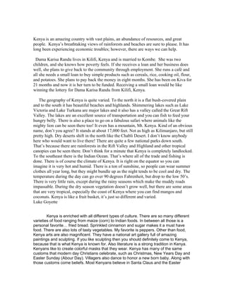 Essay outline of kenya image