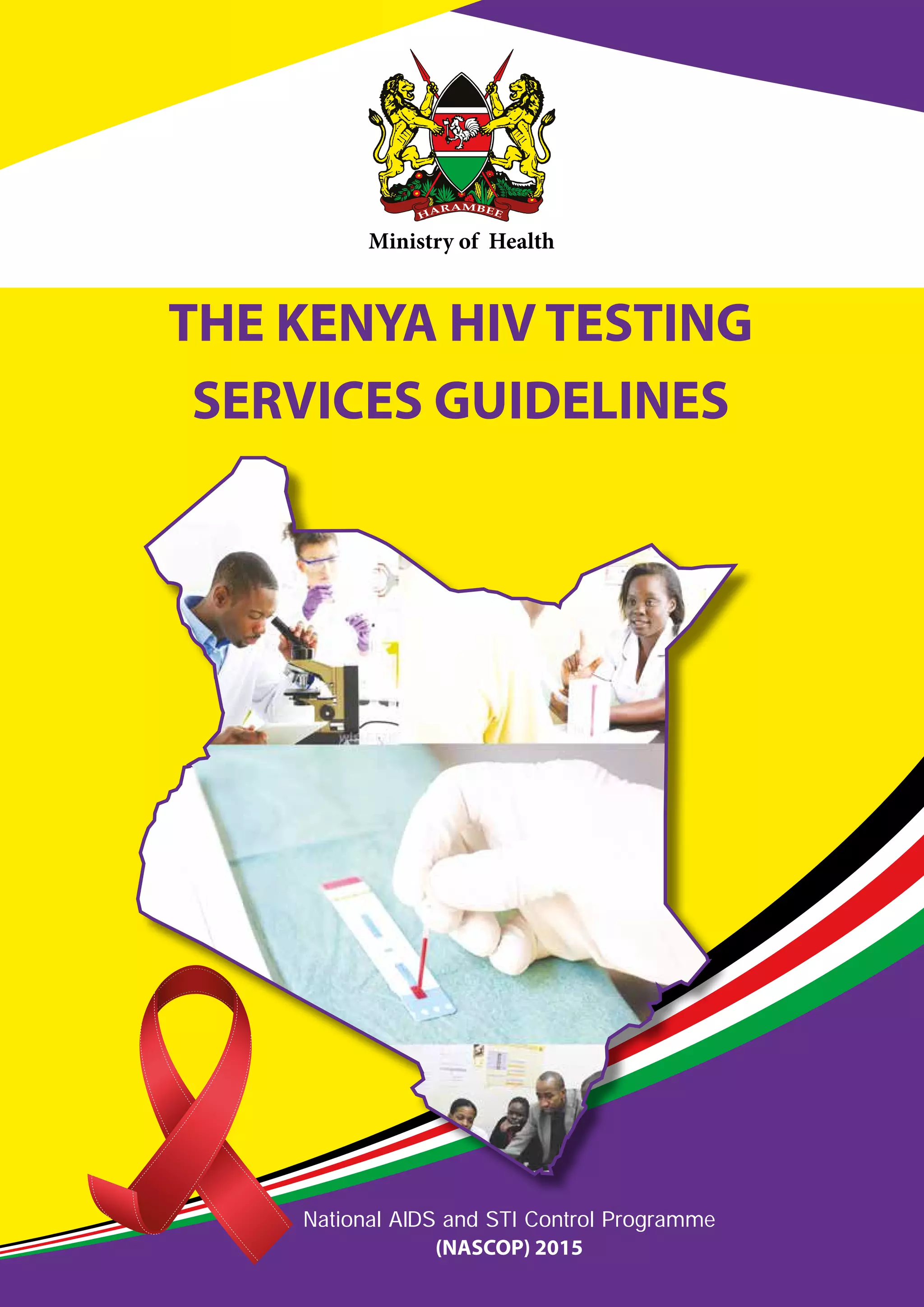 The Kenya HIV Testing Services Guidelines 2015 PDF