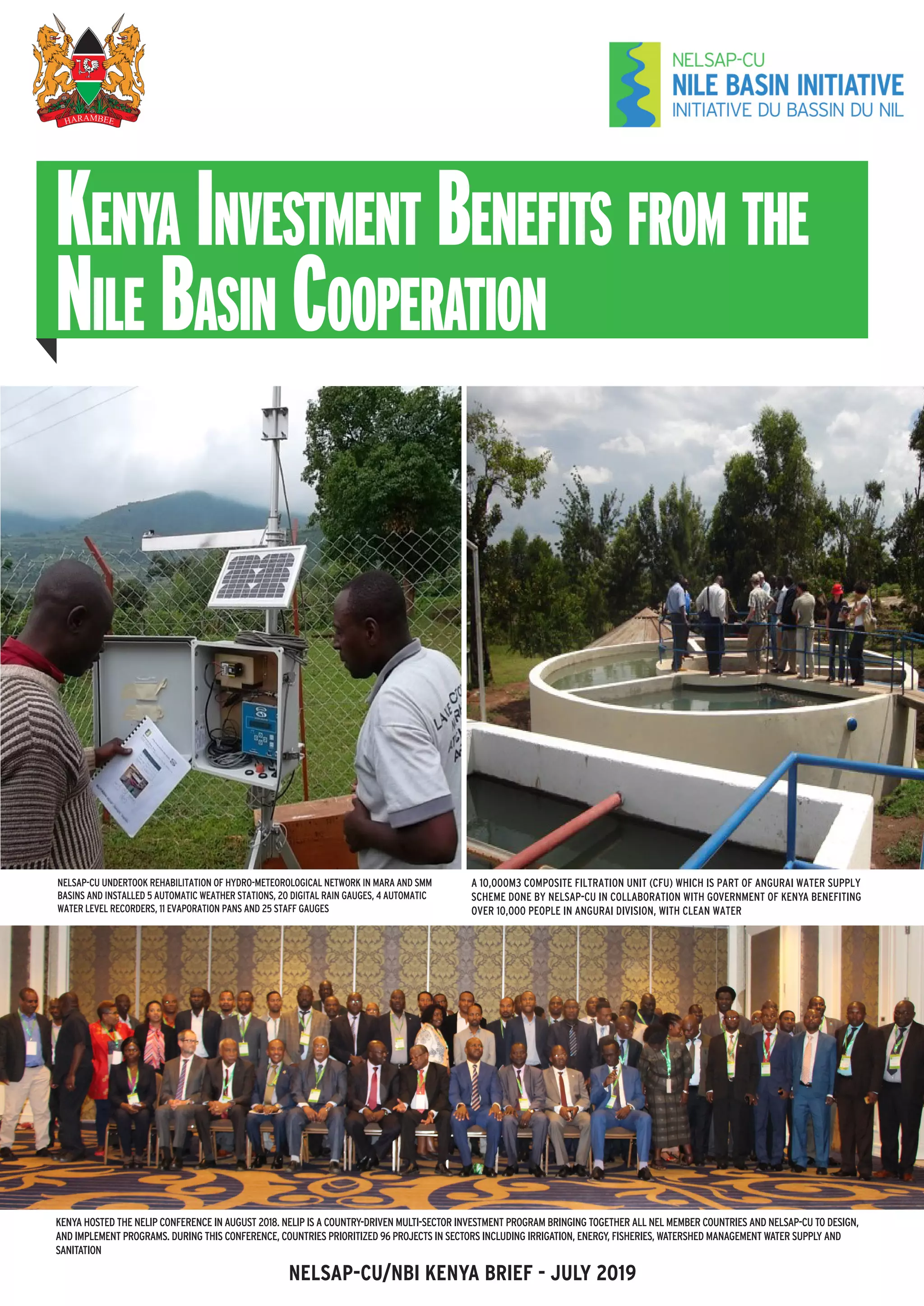 Kenya investment benefits from the nile basin cooperation PDF